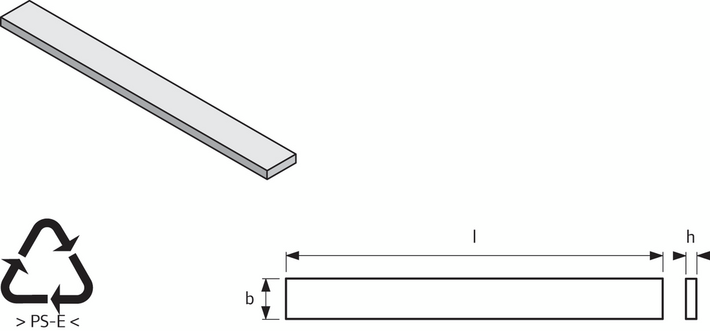 Uponor Tecto Dämmstreifen EPS DES 30-2mm 150x1400mm, 1005480