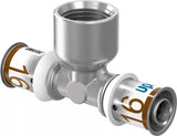 Uponor S-Press PLUS T-Stück mit Innengewinde 16-Rp1/2"FT-16, 1070595