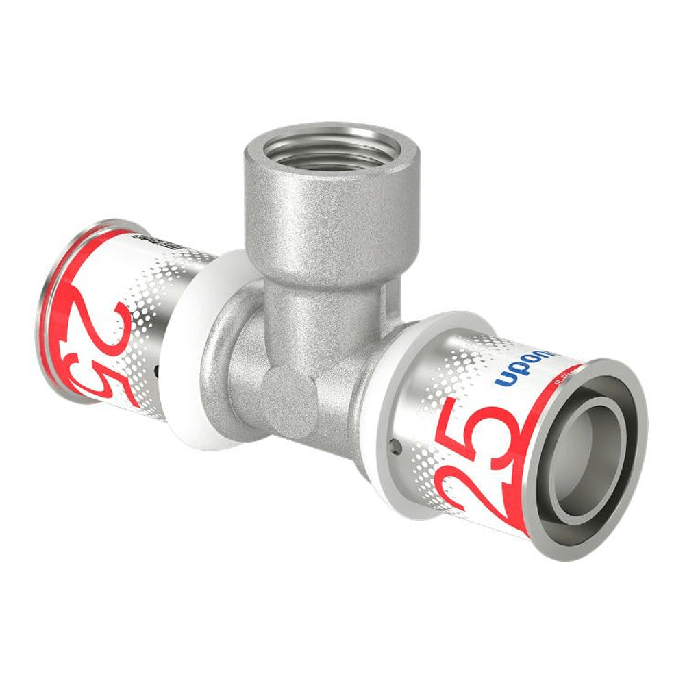 Uponor S-Press PLUS T-Stück mit Innengewinde 25-Rp1/2"FT-25, 1070598