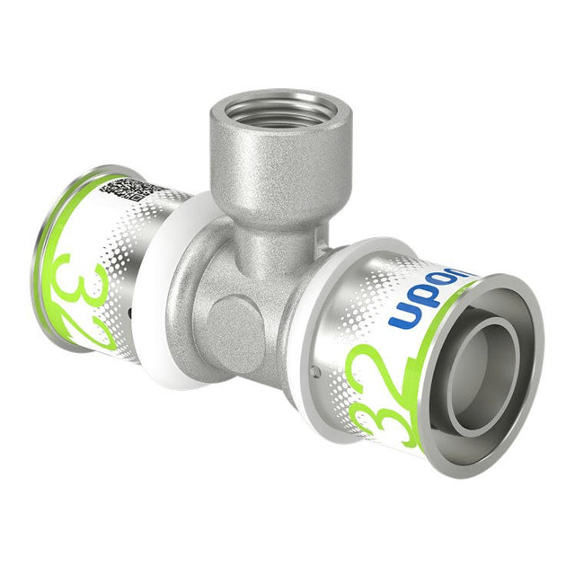Uponor S-Press PLUS T-Stück mit Innengewinde 32-Rp1/2"FT-32, 1070600
