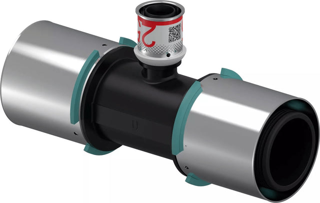 Uponor S-Press Verbund T-Stück reduziert PPSU 63-25-63, 1032889
