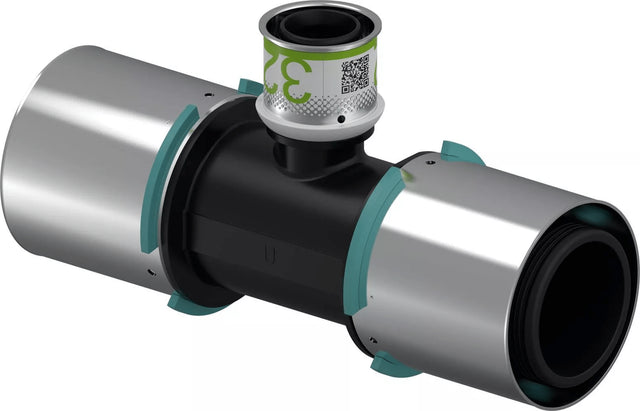 Uponor S-Press Verbund T-Stück reduziert PPSU 63-32-63, 1032890