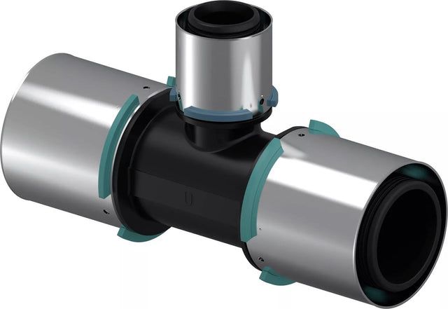 Uponor S-Press Verbund T-Stück reduziert PPSU 63-40-63, 1032891