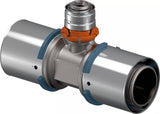 Uponor S-Press T-Stück reduziert 50-25-50, 1046925