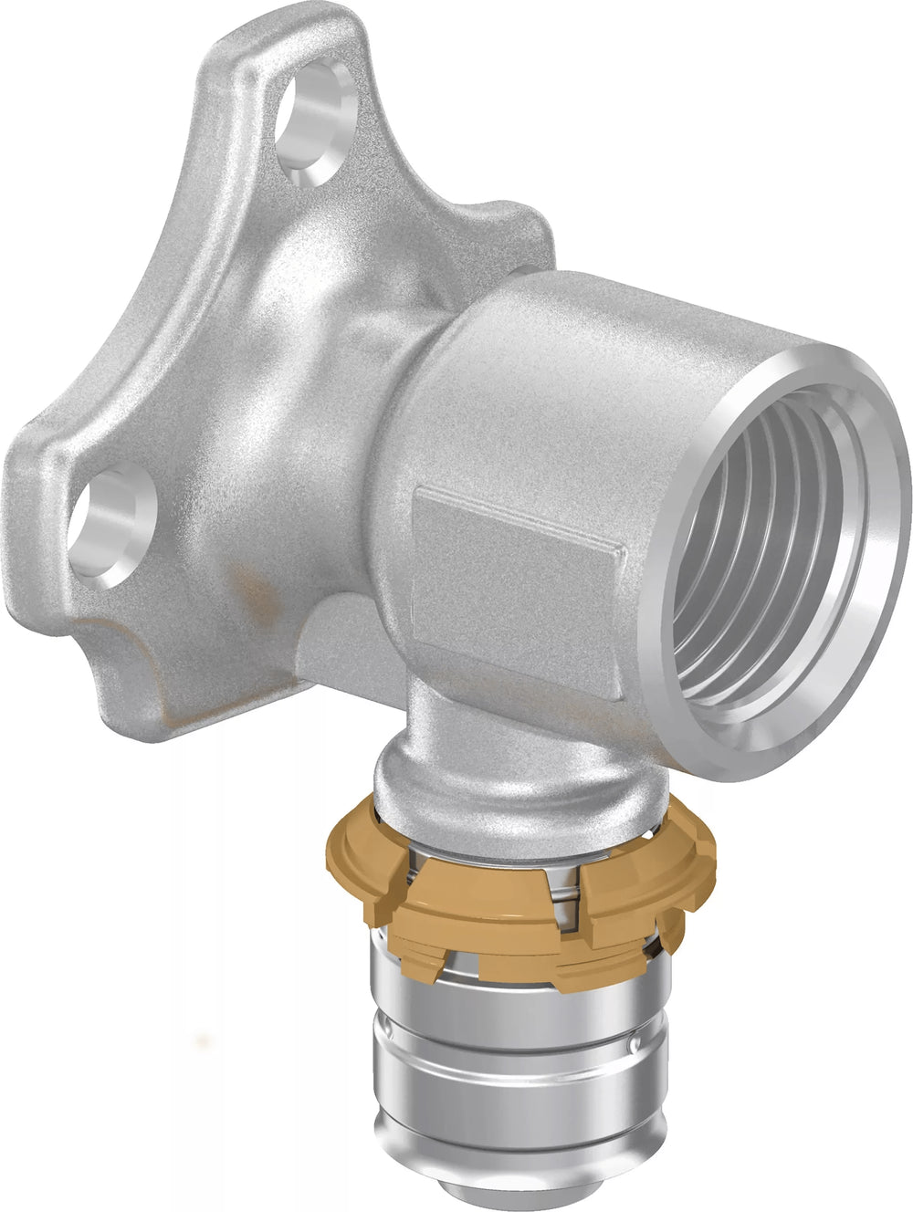 Uponor Smart Aqua Wandscheibe S-Press 14-Rp1/2"FT, 1015437