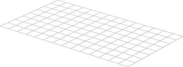Uponor Classic Stahlmatte beschichtet 150mm 2100x1200x3mm, 1005087
