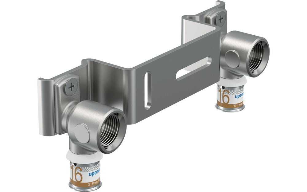 Uponor S-Press PLUS Montageeinheit Gemini 16-Rp1/2"FT c/c150mm, 1070664