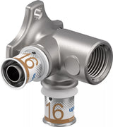 Uponor S-Press PLUS Doppel-Wandscheibe 90° L long 16-Rp1/2"FT-16, 1070648