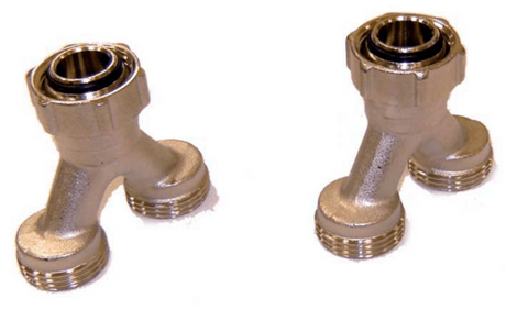 Uponor Fluvia Hosenstück 2xG3/4-3/4"Euro, 1005675