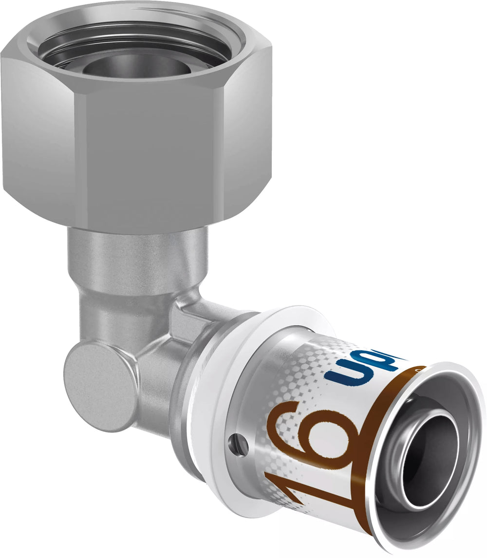 Uponor S-Press PLUS SK-Winkelverschraubung Geberit 16-1/2"FT, 1070658