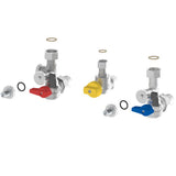 Brötje Absperr-Set Gas/Hzg. – Eckform, AEH 3/4'' B, 7806356
