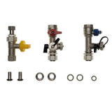 Brötje Absperr-Set Gas/Hzg. - Durchgangsform DN 15/20, 970136