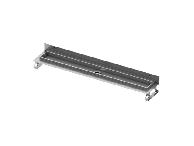 TECE TECEdrainline Rinne gerade m. Wandaufk. 1200 mm mit Seal System Dichtband, 601201