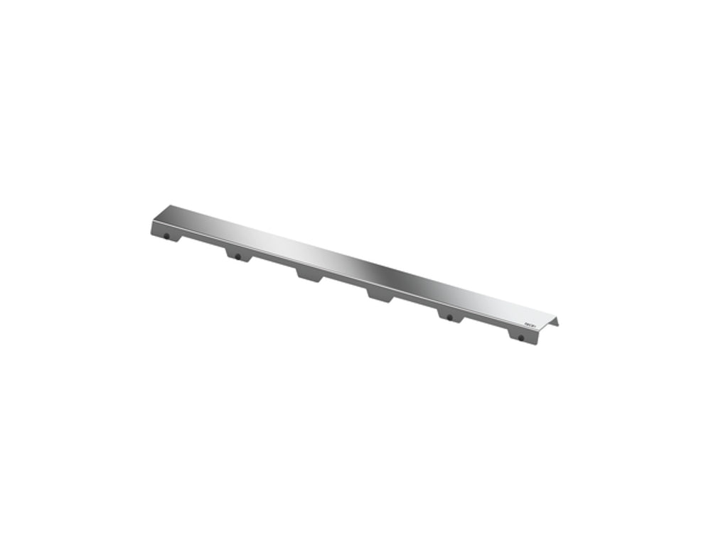 TECE TECEdrainline Designrost steel II" 800 mm Edelstahl gebürstet, gerade, 600883