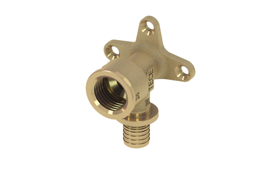 TECE TECEflex Wandscheibe Dimension 16 x Rp 1/2, Siliziumbronze, 708610