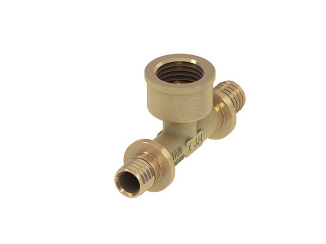 TECE TECEflex T-Stück IG Dimension 50 x Rp 1 1/4 x 50, Siliziumbronze, 709807