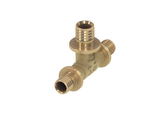 TECE TECEflex T-Stück reduziert Dimension 20 x 16 x 20, Siliziumbronze, 710603