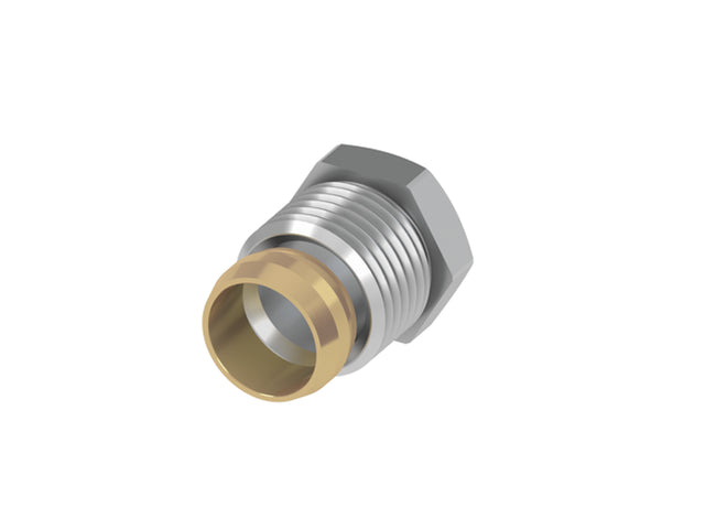 TECE TECE-Quetschverschraubung 1/2 AG CU 15 mm x R 1/2", 717501