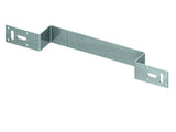 TECE TECE-Halter aus verzinktem Stahl, 2-fach gewinkelt, Stichmaße 150 und 80 mm, 720528