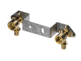 TECE TECEflex Montageeinheit mit Wandscheiben 150 mm 16 x Rp1/2, verz. Stahlhalter Siliziumbronze, 720550