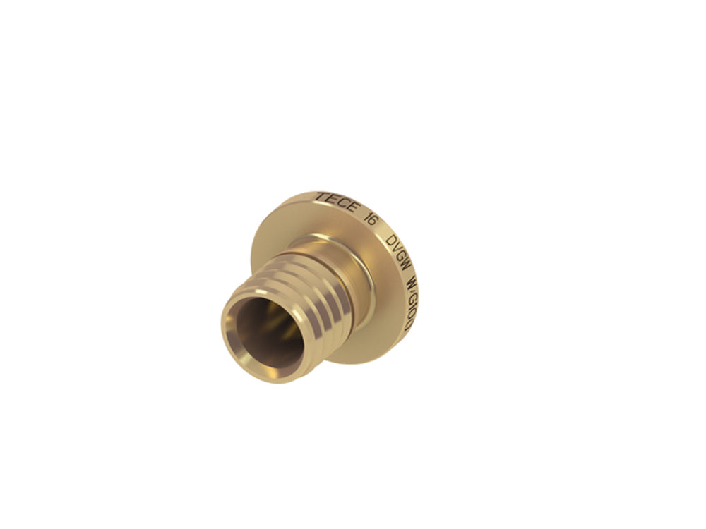 TECE TECEflex Endstopfen Standard Messing, Dim. 20, 765120