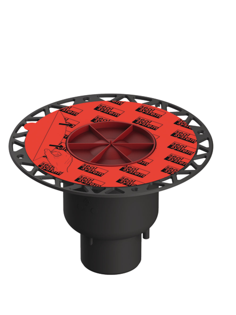 TECE TECEdrainpoint S Ablauf DN 70 senkrecht mit Seal System Univ.fl., 3603600