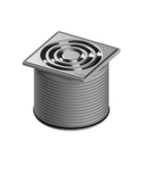 TECE TECEdrainpoint S Rostrahmen Edelstahl 100 x 100 inkl. Designrost, 3660002