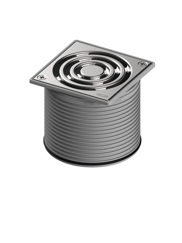 TECE TECEdrainpoint S Rostrahmen Edelstahl 100 x 100 inkl. Designrost verschraubbar, 3660009