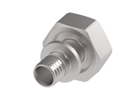 TECE TECEflex Eurokonusverschraubung 3/4 Dimension 16 mit Flex Pressanschl. vernickelt, 7136161