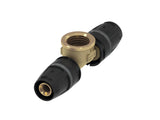 TECE TECElogo-Push T-Stück IG Standard Messing, Dim. 16 x 1/2 x 16, 8610402