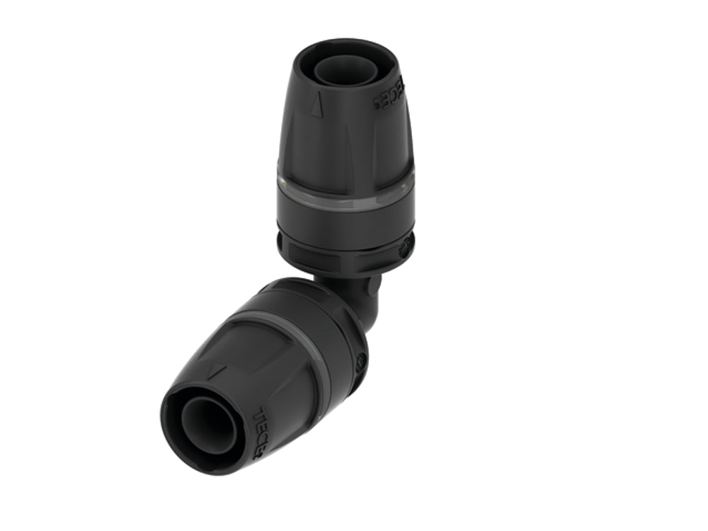 TECE TECElogo-Push Winkelkupplung 90 Grad Dimension 50 x 50, PPSU, 8710750
