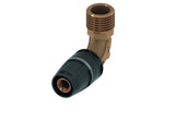 TECE TECElogo-Push Winkelübergangsnippel Dimension 32 x R 1, Rotguss/Si-Bronze, 8713307