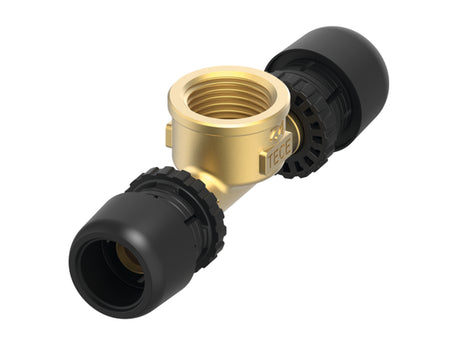 TECE TECElogo-Ax T-Stück Dimension 32 x Rp 1 x 32, Siliziumbronze, 8802804