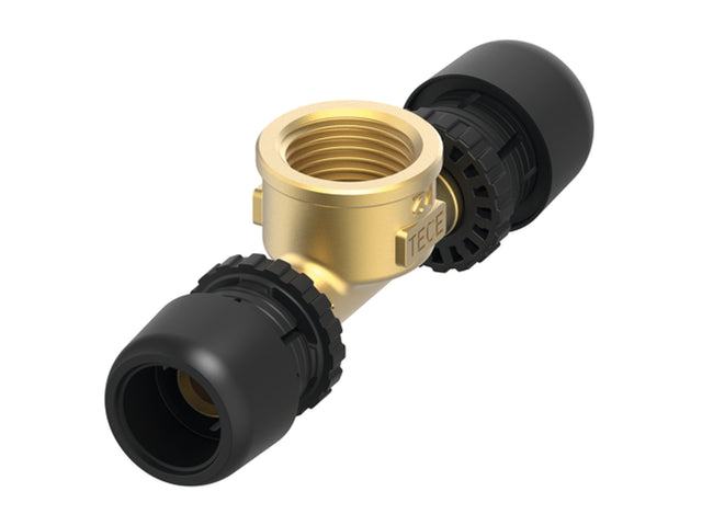 TECE TECElogo-Ax T-Stück Dimension 32 x Rp 1 x 32, Siliziumbronze, 8802804