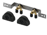TECE TECElogo-Ax Montageeinheit 150 mm mit U-Doppelwandscheibe Dimension 16 x Rp 1/2, Si-Bronze, 8804004