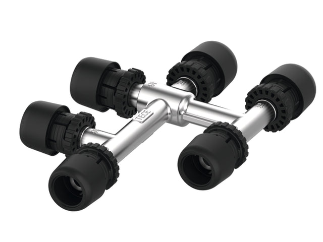 TECE TECElogo-Ax Kreuzungsfitting Dimension 16 x 16 x 16, Standard Messing, 8864101