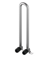 TECE TECElogo-Ax HK-Montagegarnitur 15 mm Dimension 16, Bodenmontage,CU vernickelt, 8864205