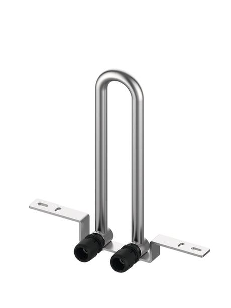TECE TECElogo-Ax HK-Montagegarnitur 15 mm Dimension 16, Wandmontage, CU vernickelt, 8864206