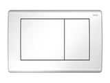 TECE TECEplanus WC-Betätigungsplatte Weiß glänzend Zweimengentechnik, 9240324