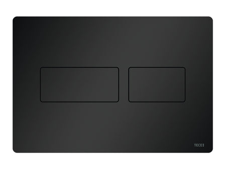 TECE TECEsolid WC-Betätigungsplatte Schwarz matt für Zweimengentechnik, 9240416
