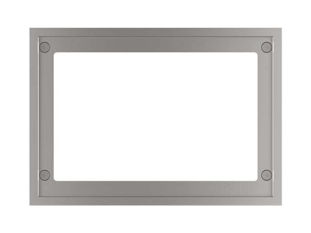 TECE TECE WC-Abdeckrahmen Metall gebürstet, für WC-Einbaurahmen, 9240643