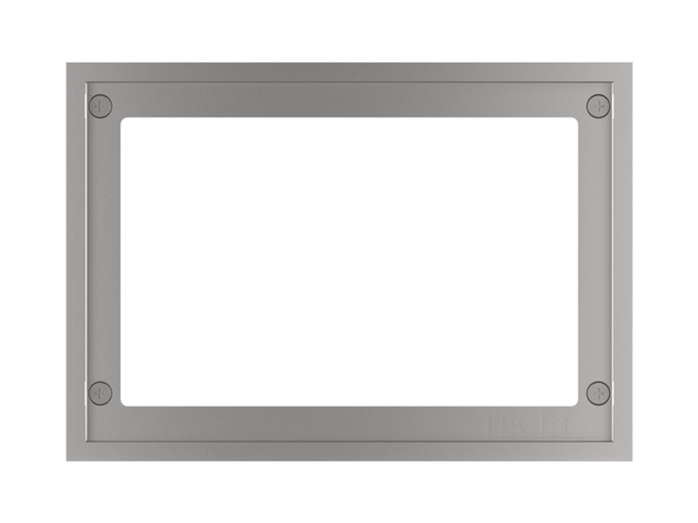 TECE TECE WC-Abdeckrahmen Metall glänzend, für WC-Einbaurahmen, 9240645