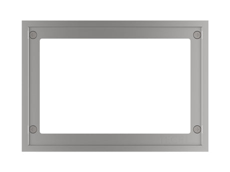 TECE TECE WC-Abdeckrahmen Metall glänzend, für WC-Einbaurahmen, 9240645