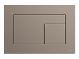 TECE TECEvelvet WC-Betätigungsplatte Beige-Braun, 9240730