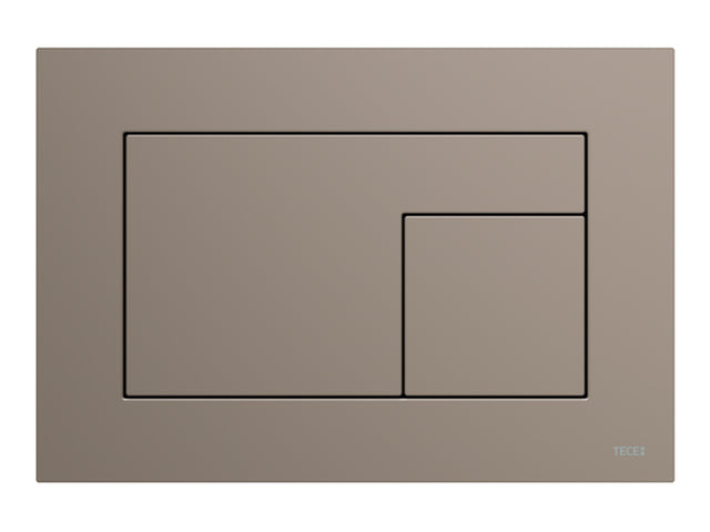 TECE TECEvelvet WC-Betätigungsplatte Beige-Braun, 9240730