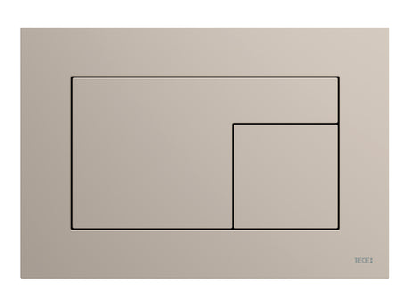 TECE TECEvelvet WC-Betätigungsplatte Greige, 9240733