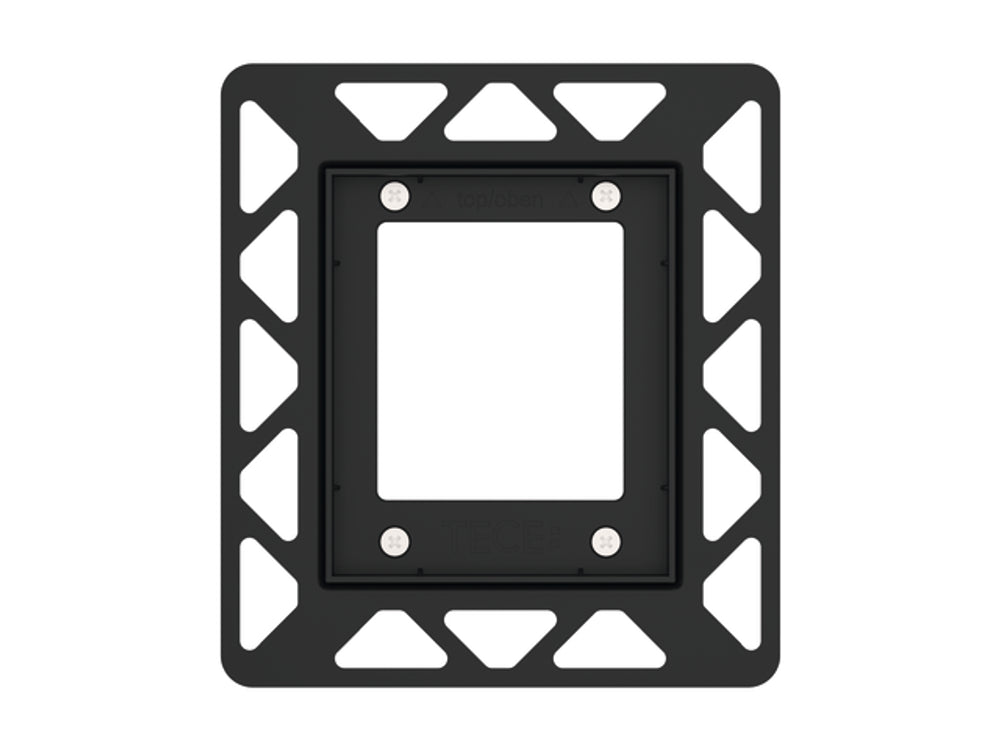 TECE TECE Urinal-Einbaurahmen für flächenbündige Montage, Schwarz, 9242647