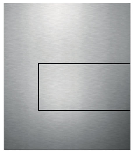 TECE TECEsquare Urinal-Betätigungsplatte mit Kartusche Metall, Edelstahl gebürstet (mit Anti-Fingerprint), 9242810