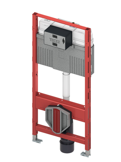 TECE TECEprofil WC-Modul mit Uni-Spülkasten, mit integrierter Hygienespülfunktion Kaltwasser, Bauhöhe 1120 mm, 9300103