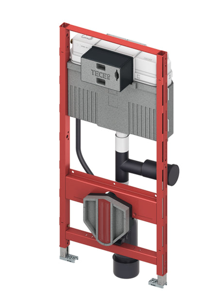 TECE TECEprofil WC-Modul mit Uni-Spülkasten, mit Anschluss für Geruchsabsaugung, Bauhöhe 1120 mm, 9300303